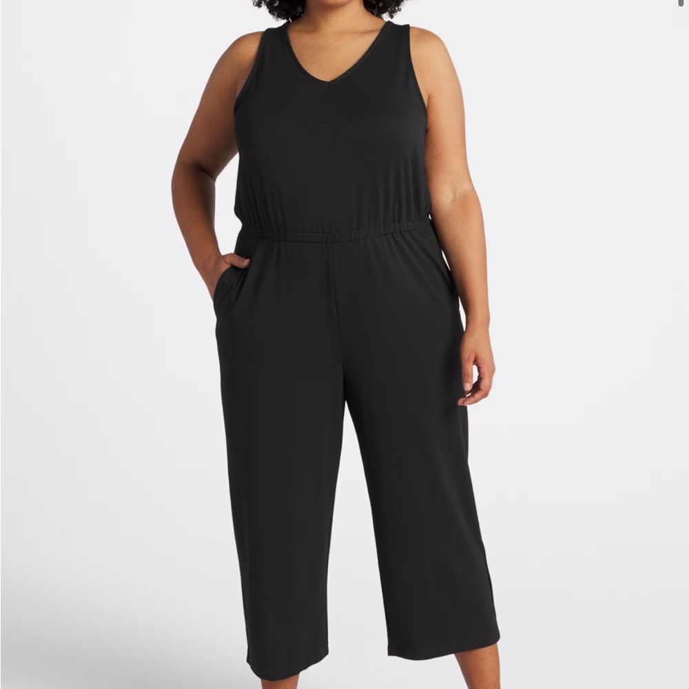 Threads 4 Thought Charcoal Sleeveless Jumpsuit